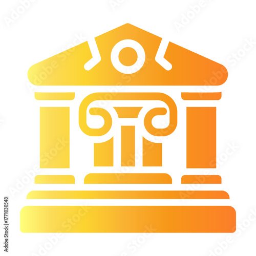 museum Gradient icon