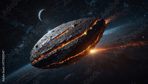 Meteors of space bodies, 3i/atlas comet.