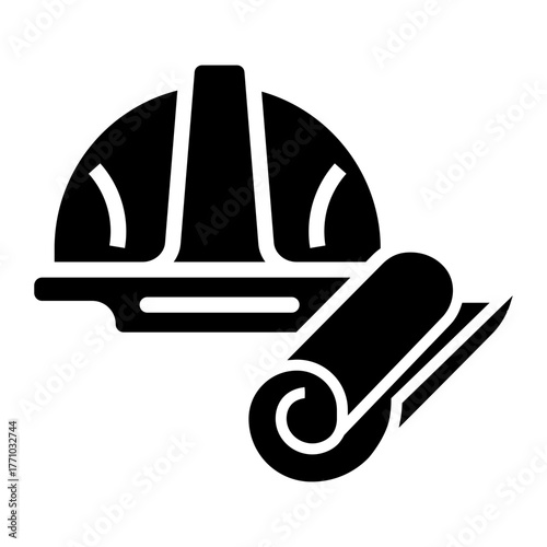 civil engineers Solid icon