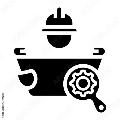 civil engineers Solid icon