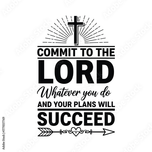 Faith-inspired design with a cross and inspirational text silhouette, Christian Quote SVG, Religious SVG, Jesus SVG.