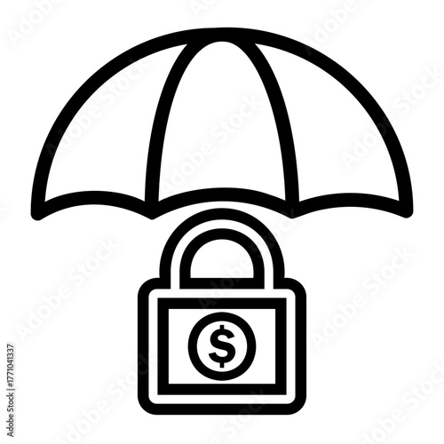 cyber attack Line Icon