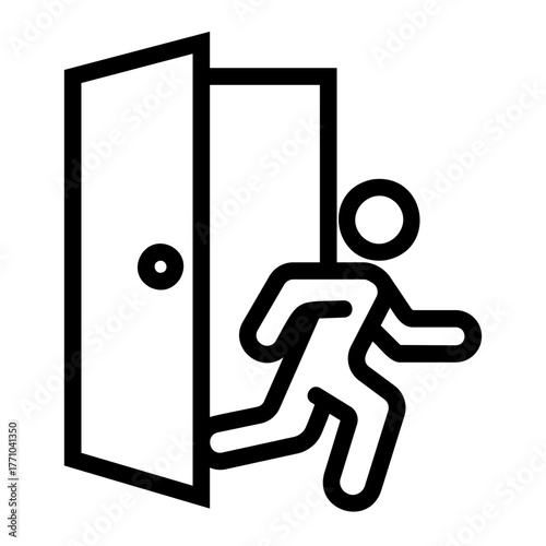 cyber attack Line Icon