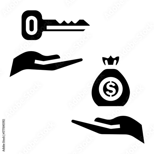 cyber attack Solid icon