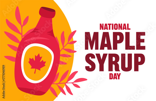 National Maple Syrup Day with delicious maple syrup