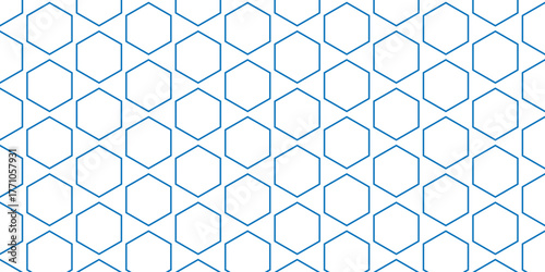 simple blue outline polygon pattern for banner poster background.