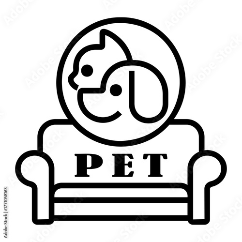 hotel service Line Icon