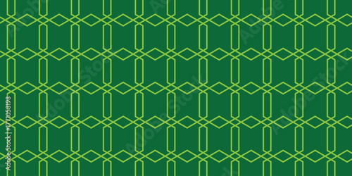 simple green outline polygon pattern for banner poster background.
