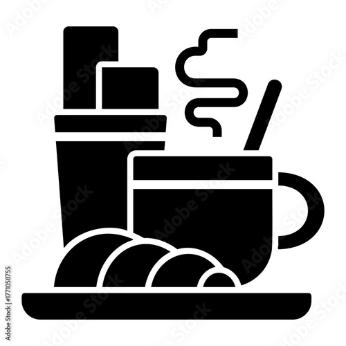 hotel service Solid icon