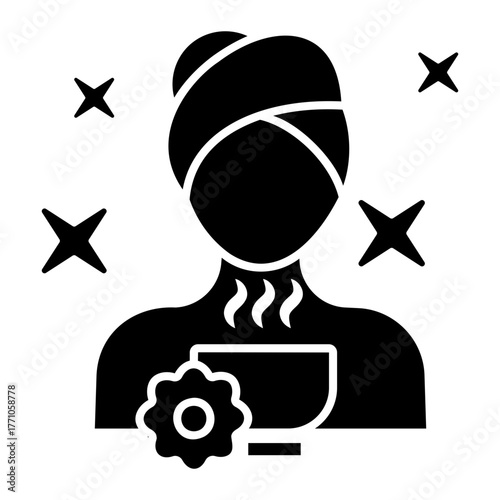 hotel service Solid icon