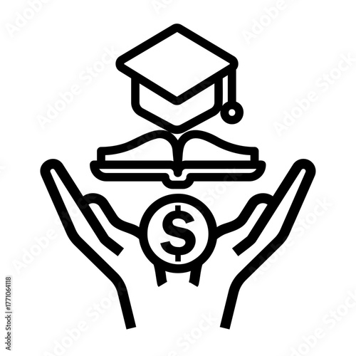 humanitarian Line Icon