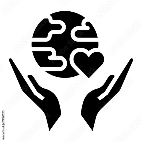 humanitarian Solid icon