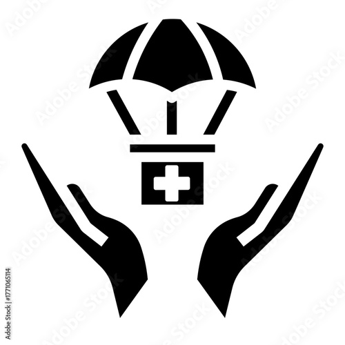 humanitarian Solid icon