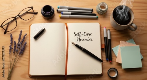 Journaling And Self Care Activities For A Relaxing November