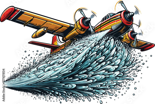 Kind of propeller airplane