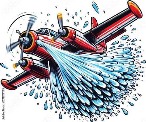 Kind of propeller airplane