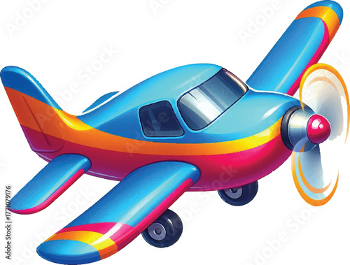 Kind of propeller airplane