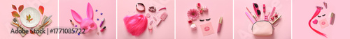 Collage of different items ...