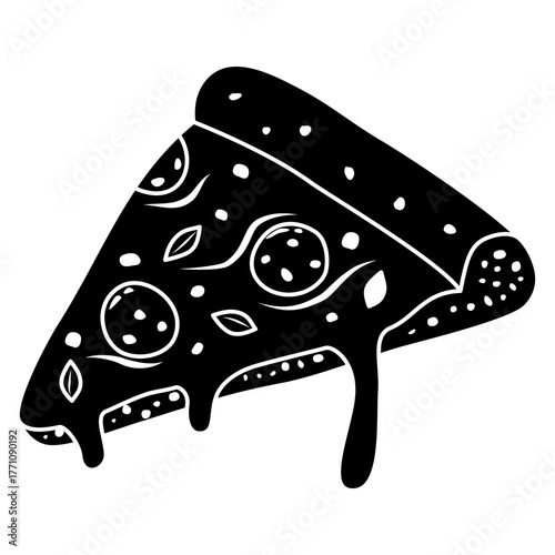 pizza slice illustration