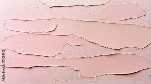 Wallpaper Mural Soft pastel pink texture with smooth layers creates calming aesthetic Torontodigital.ca