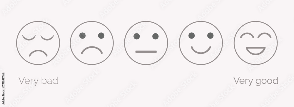 Obraz premium Official Facebook Reactions Vector. Facebook Social Reaction Emojis. Collection of Emoji Reactions for Social Network.