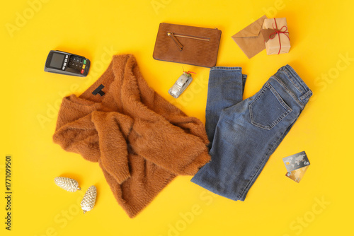 Composition with stylish fe...