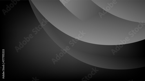 Abstract modern black background. vector.