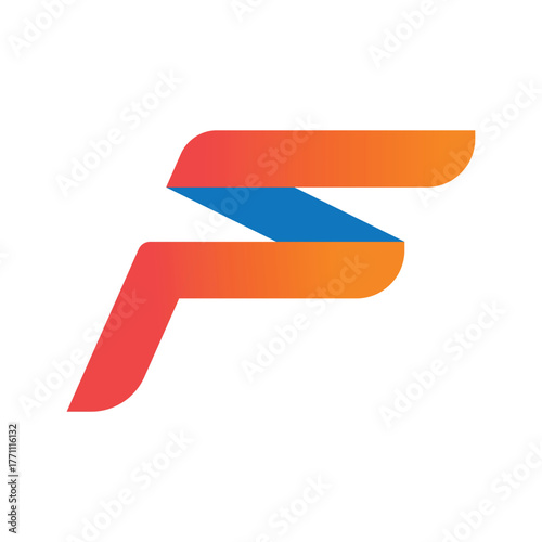 This is a logo with the letters S and F merged together.