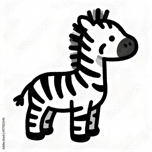zebra vector illustration
