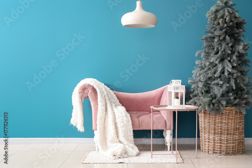 Interior of living room wit...
