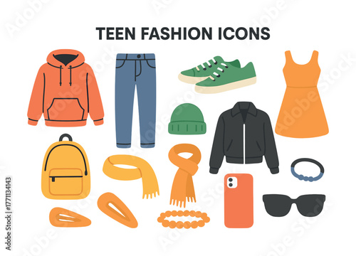 Trendy teen fashion icons: clothing and accessories for stylish teens