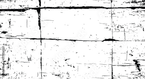 Extreme Grunge Distressed Overlay Vector Texture Black and White Weathered Background