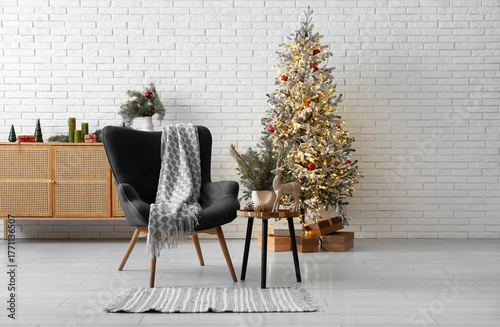 Interior of living room wit...