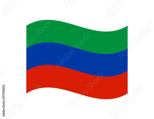 Minimalist wavy style Dagestan flag symbol Free Download Minimalist wavy style Dagestan flag symbol - GFXLoad