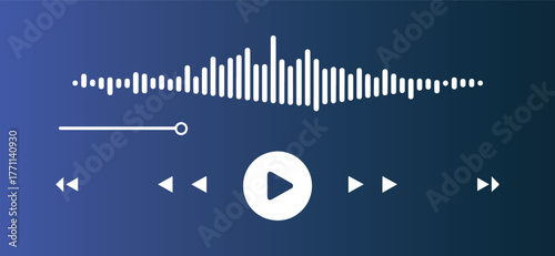 Sound Wave Visualizer with Playback Controls