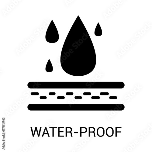Water Resistant Surface Symbol