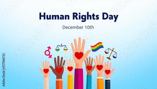 Abstract color image with red green and blue hues displayed