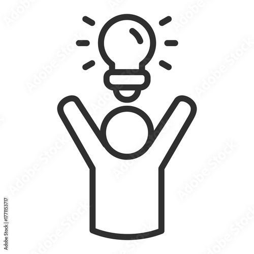 Initiative Icon Single Vector Collection 