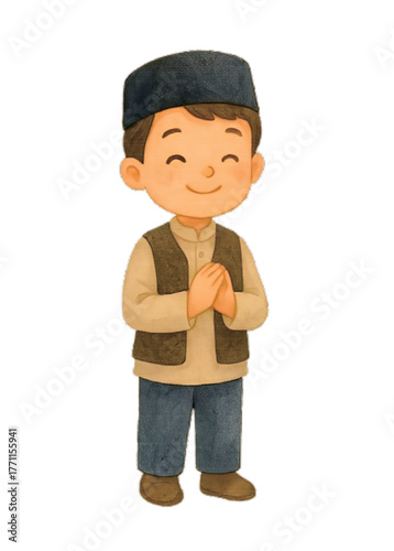 1006 smiling boy muslimah wit...