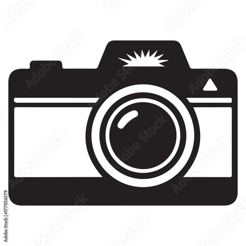 Camera icon vector