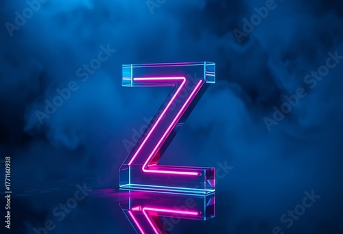 Light blue 3D number 1 and 8 arrow business growth icon illustration