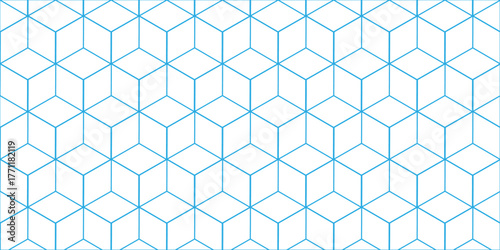 Futuristic abstract cube overlap hexagon pattern vector cube design. Cubic concept design abstract technology background.	