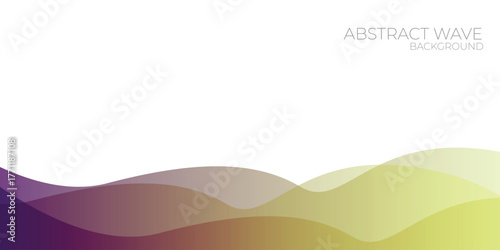 abstract background with waves