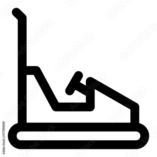 bumper car icon