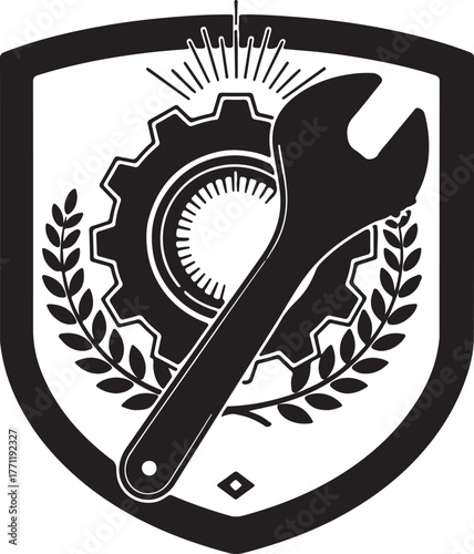 Abstract black curve on white background for graphic design needs