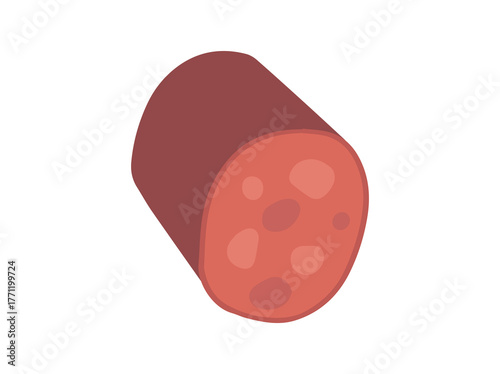 Bologna Sausage Sliced
