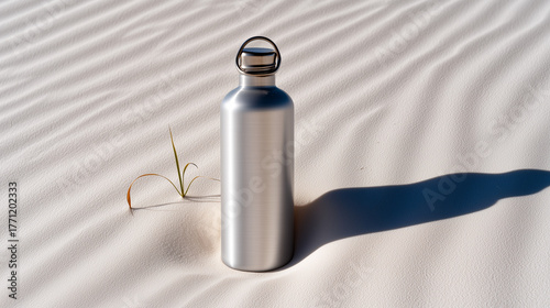 Reusable metal water bottle...