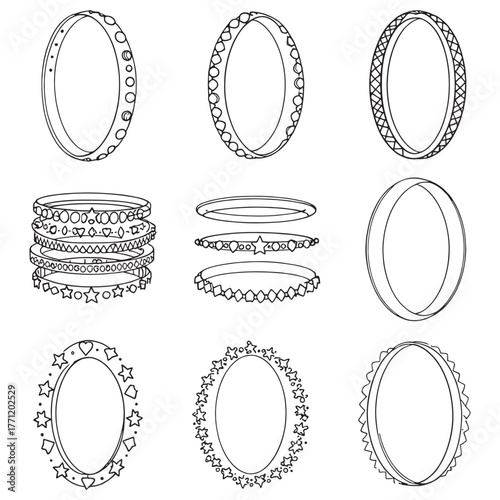 Bangle Bracelet Elegant Design Enhances Your Look