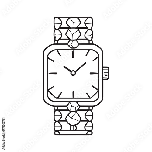 Beaded Watch Sparkling Style For Everyone