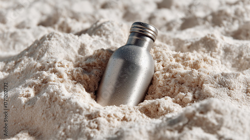 Reusable metal water bottle...